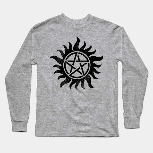 ANTI - SPN BLACK Long Sleeve T-Shirt by GreatSeries